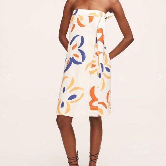 Rebecca Taylor Flame Fleur Whisper Skirt - Picture 4 of 7